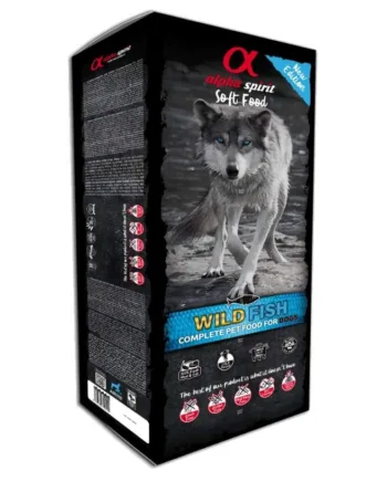 Alpha Spirit Semi Moist Fuldfoder Med Fisk    Kg 45   200g
