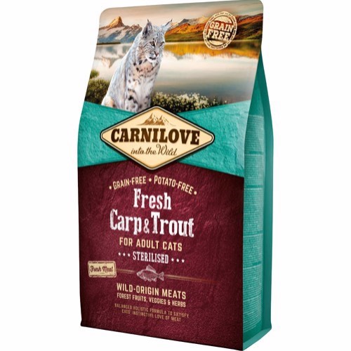 Carnilove Cat Adult Carp Trout Kg