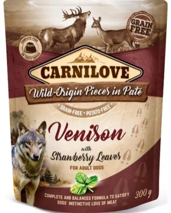 Carnilove Pouch Pate Hjort  300g