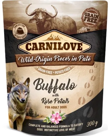 Carnilove Pouch Pate Med Bøffel  300g
