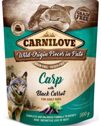 Carnilove Pouch Pate Med Karpe  300g