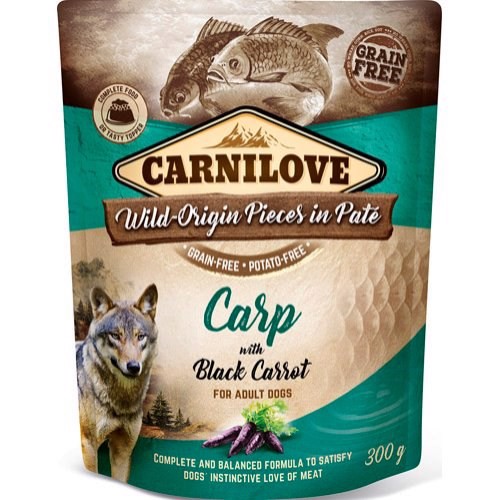 Carnilove Pouch Pate Med Karpe 300g