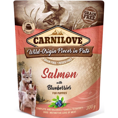 Carnilove Pouch Pate Med Laks 300g