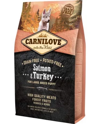 Carnilove Puppy Large Breed Salmon   Turkey    Kg