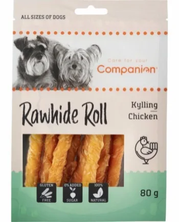 Companion Chicken Rawhide Roll  80g