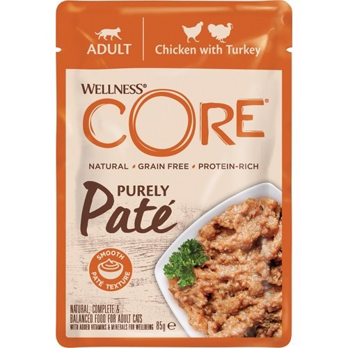 Core Purely Paté Chicken And Turkey 24 85g