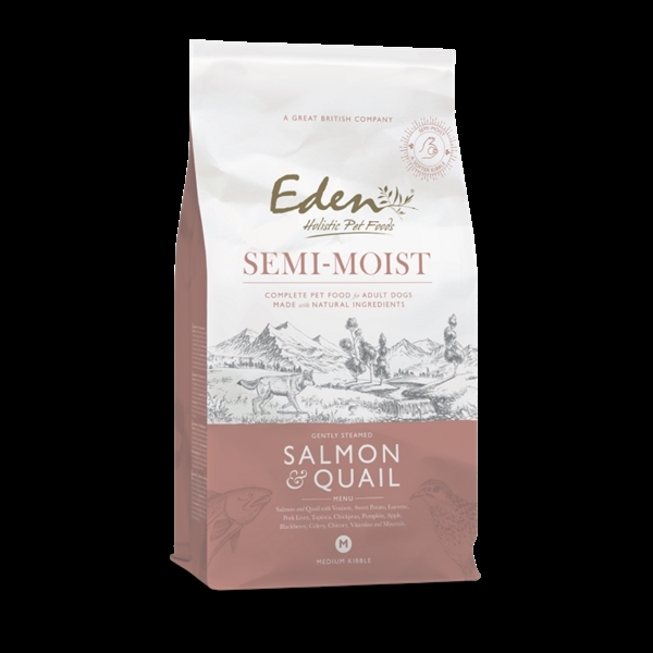 Eden Semi Moist Salmon Quail Kg