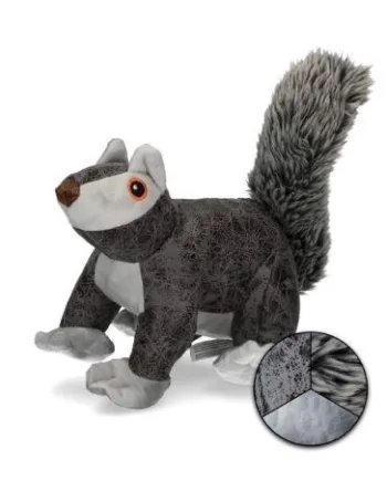 Elegant Squirrel Bamse  Grå