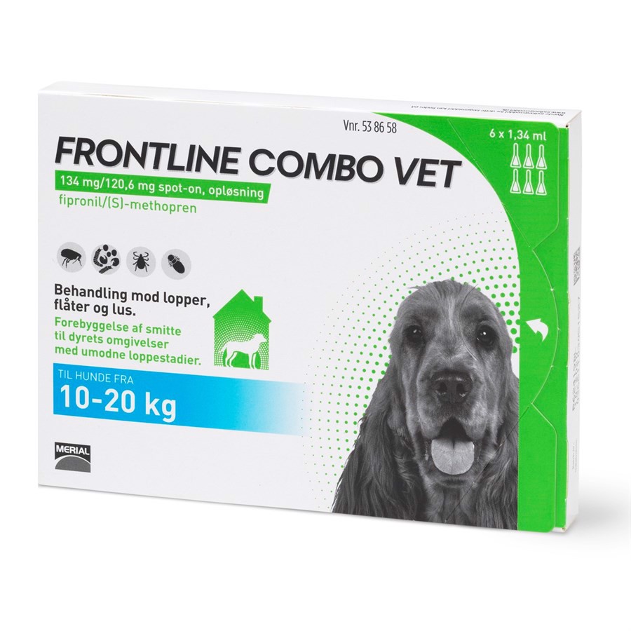 Frontline Combo Til Hunde 10-20 Kg Bonuspakke Stk