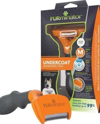 Furminator Deshedding Strigle  Kort Hår  Medium