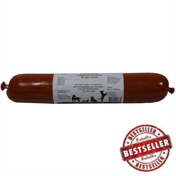 Gourmix Leverpølse Fuldfoder Af Rent Kød 800g
