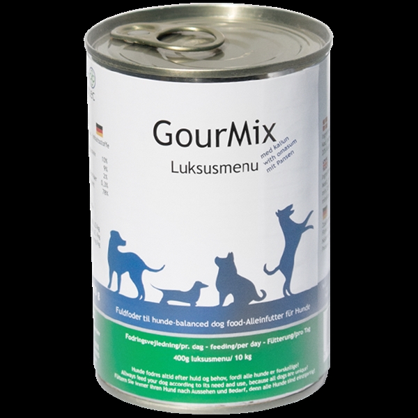 Gourmix Luksus Dåsemad Med Kallun Hund 400g