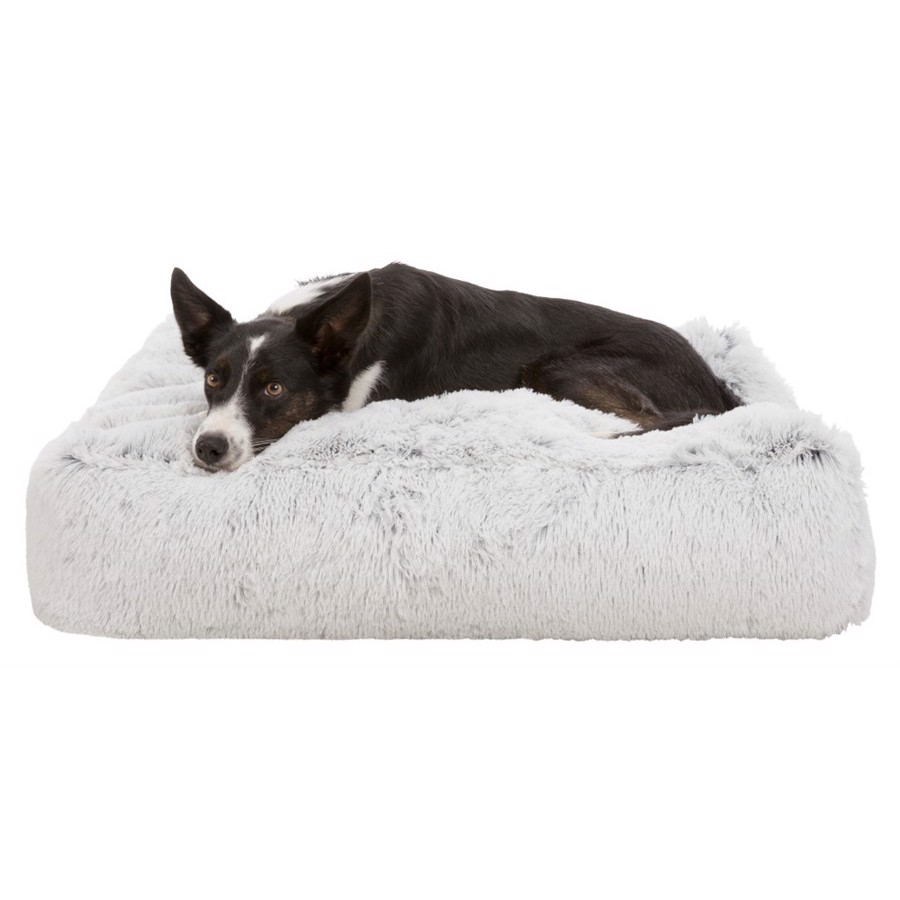 Harvey Hundemadras Hvid Sort 80 60cm