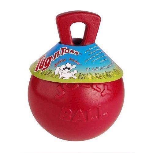 Jolly Tug- -toss Punkterfri Og Holdbar Bold Rød 15 Cm