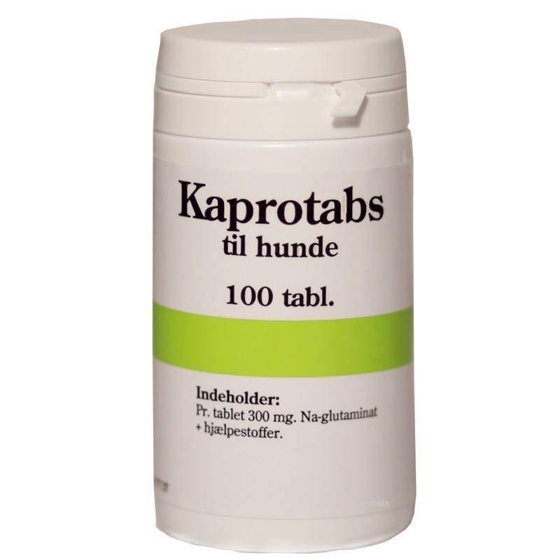 Kaprotabs Til Hunde Der Spiser Afføring 100 Tabletter