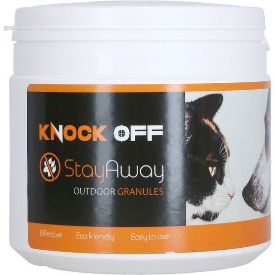 Knock Off Gå Væk Hund Kat Stay Away Granulat Til Udendørs Brug 500g