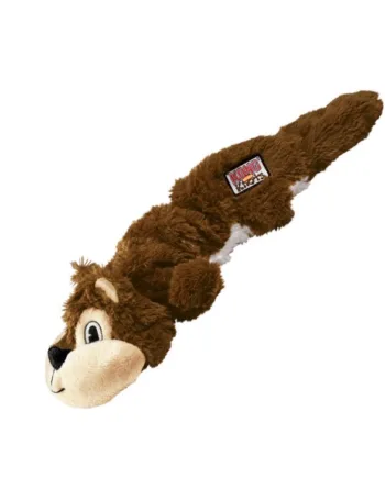 Kong Scrunch Knots Squirrel  Medium Large