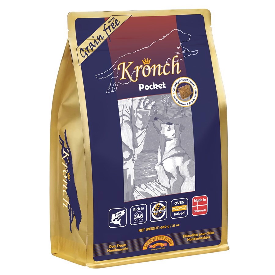 Kronch Pocket Laksegodbid 600g