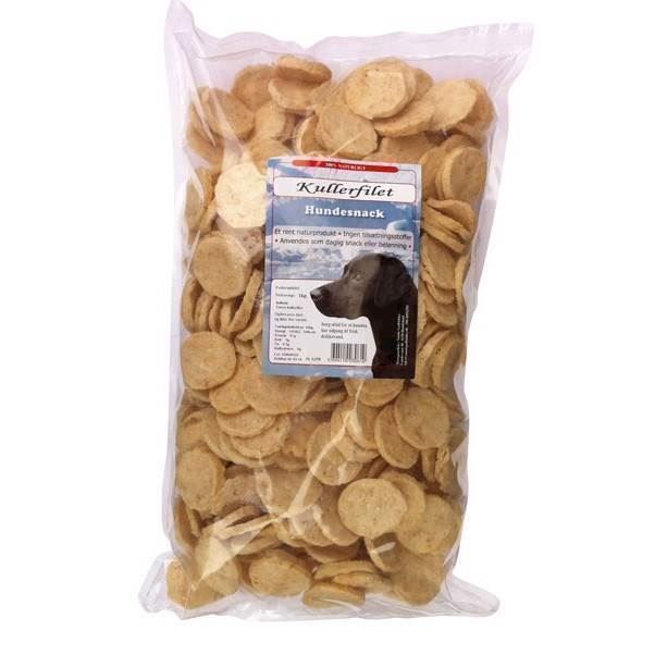 Kullerfilet Chips Tørret Fiskesnack Storkøb 1kg