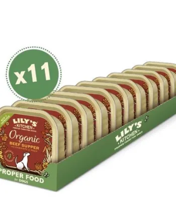 Lilys Kitchen Paté Organic Beef Supper  11   150g