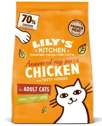 Lilys Kitchen Tørfoder Adult Cat  800g