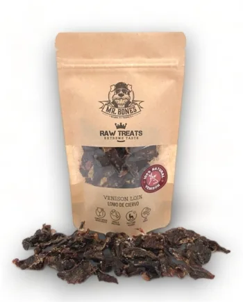 Mr  Bones Raw Treats Loin Venison