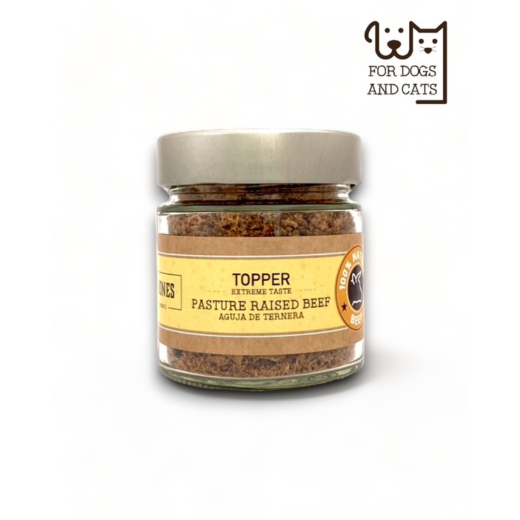 Mr Bones Toppers Beef 100g