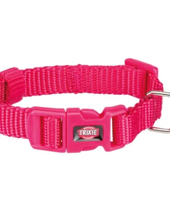Nylon Halsbånd  Fuchsia  40-65 Cm  25 Mm