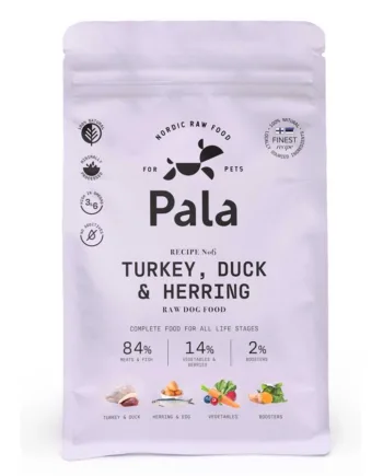 Pala Raw Turkey  Duck   Herring    Kg