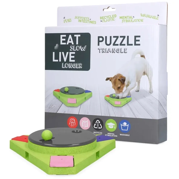 Puzzle Triangle Hundespil