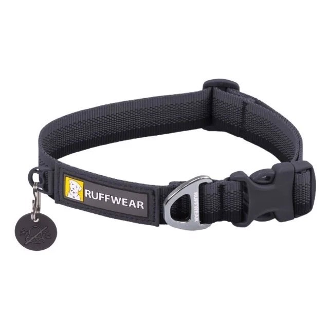Ruffwear Front Range Halsbånd Basalt Gray 28 36cm