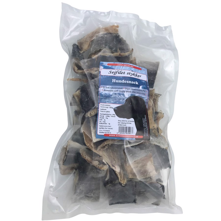 Sejfilet Stykker 500g