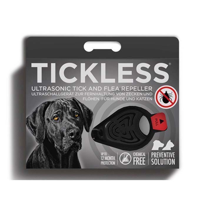 Tickless Pet Ultralyd Mod Flåter Og Lopper Sort