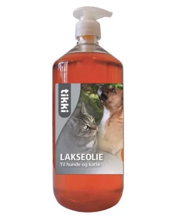Tikki Lakseolie Til Hunde Og Katte    Liter