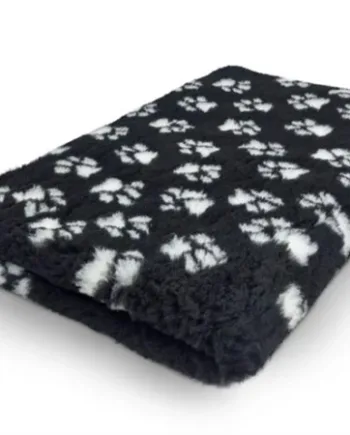 Vetbed Non-slip 100x150  Sort Med Poter