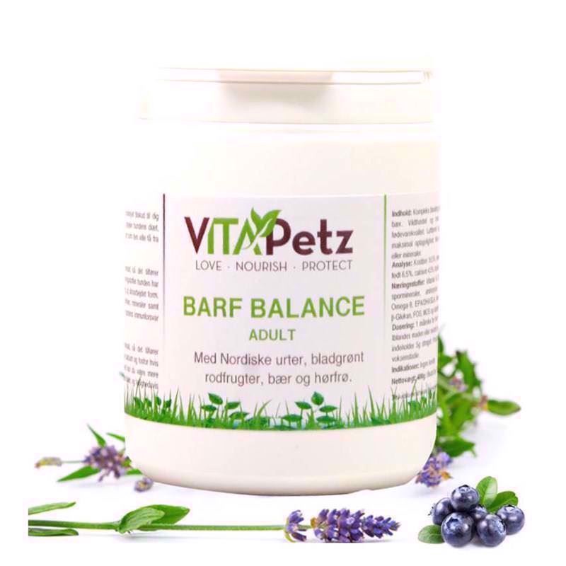 Vitapetz Barf Balance Adult Urtetilskud 400 Gr