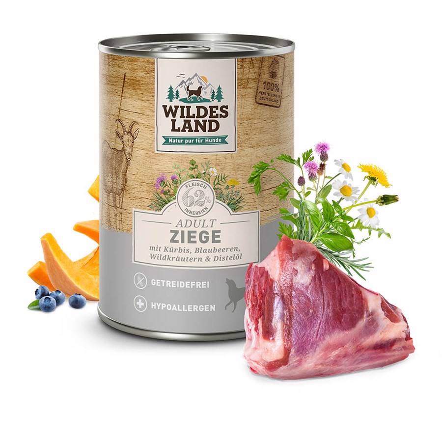 Wildes Land Classic Ged Dåsemad Til Hunde 400g