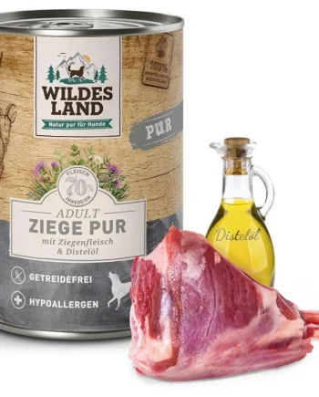 Wildes Land Pur Ged Dåsemad Til Hunde  400g