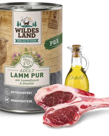 Wildes Land Pur Lam Dåsemad  400g