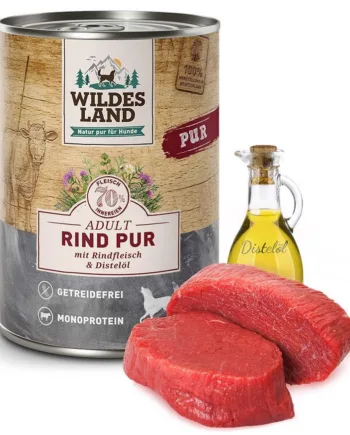 Wildes Land Pur Oksekød Dåsemad  400g