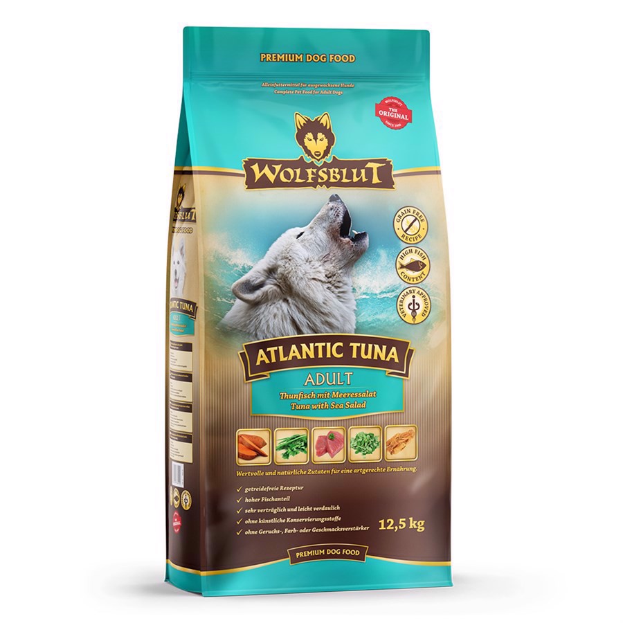 Wolfsblut Atlantic Tuna Adult Med Fisk 12 Kg