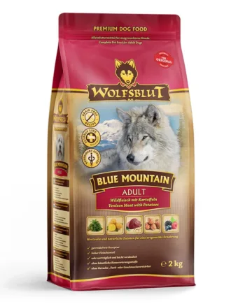 Wolfsblut Blue Mountain Adult Med Råvildt    Kg