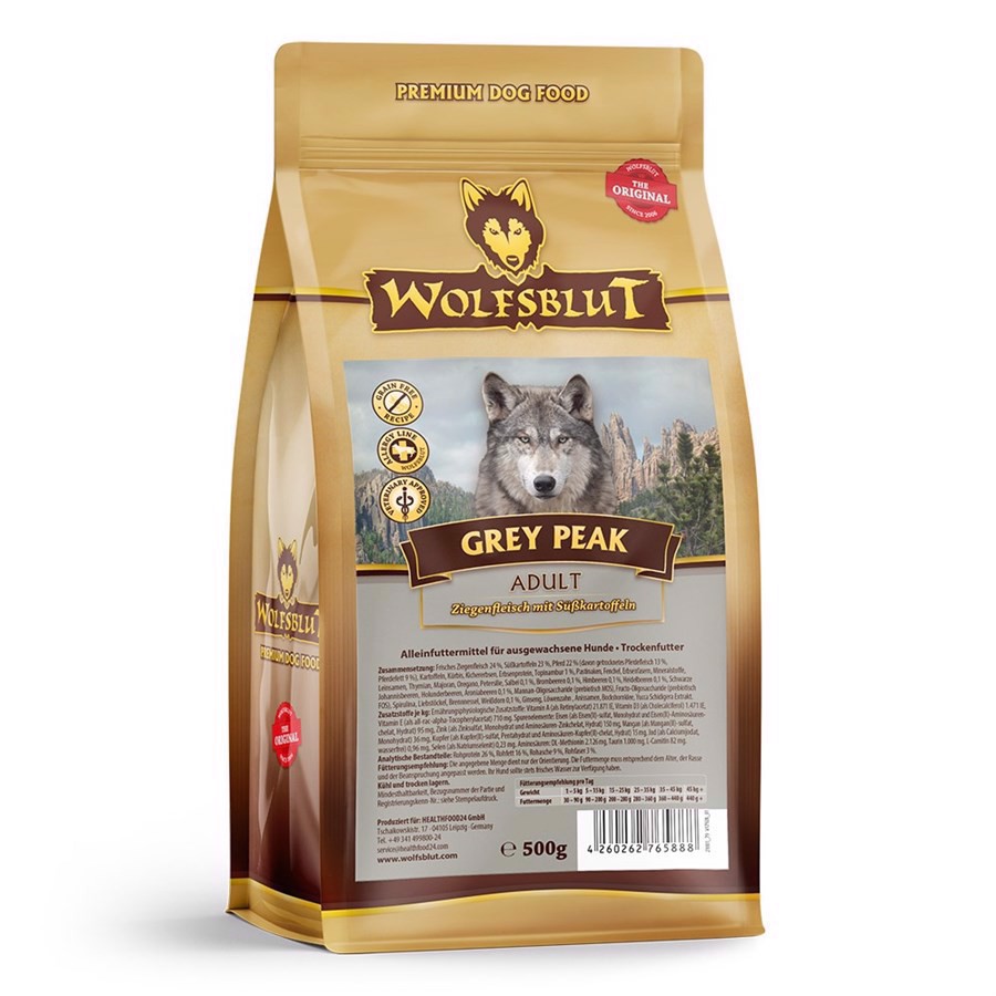 Wolfsblut Grey Peak Adult Smagsprøve 400g