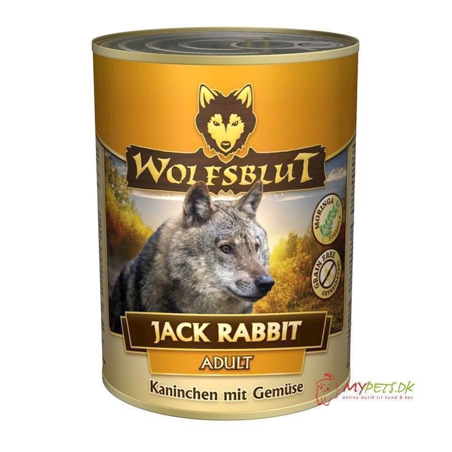 Wolfsblut Jack Rabbit Adult Dåsemad 395 Gr