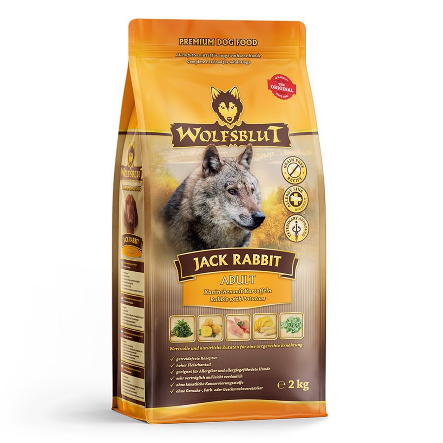 Wolfsblut Jack Rabbit Adult Med Kanin Kg