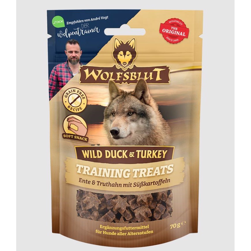 Wolfsblut Training Treats Wild Duck 70g