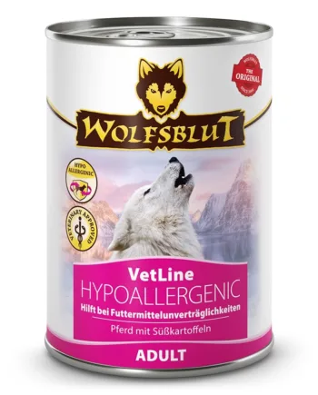 Wolfsblut Vetline Hypoallergenic Dåsemad Mod Foderintolerance  395g
