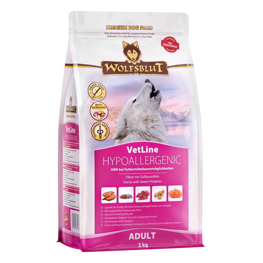 Wolfsblut Vetline Hypoallergenic Til Foderintolerance Kg