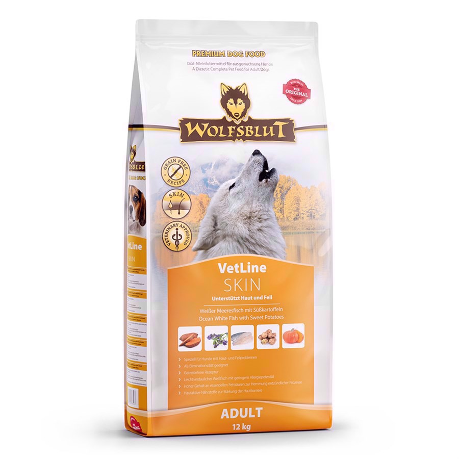 Wolfsblut Vetline Skin Coat Mod Hud- Og Pelsproblemer 12 Kg