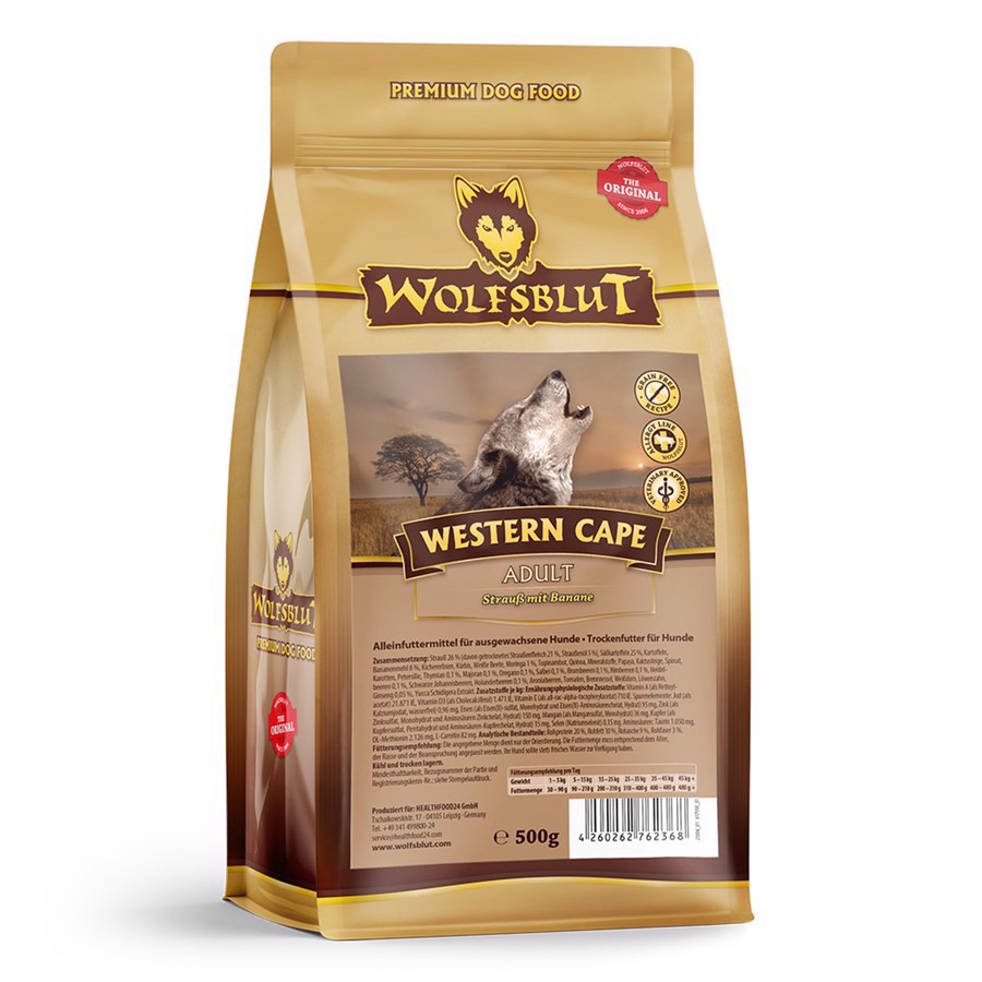 Wolfsblut Western Cape Adult Smagsprøve 400g